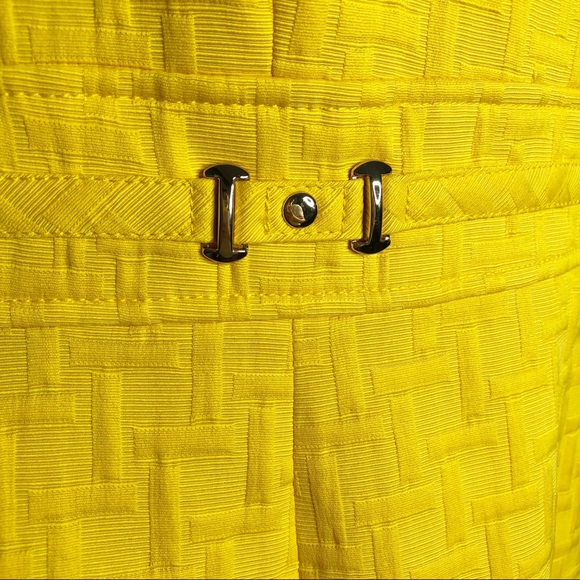 Tahari | Yellow Juliette Dress Arthur S. Levine - Picture 6 of 8